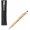 penna con custodia in velluto
